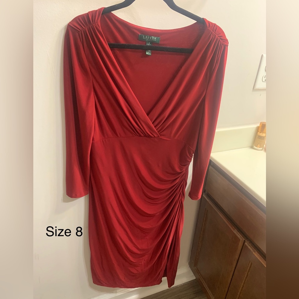 RALPH Lauren Red Dress